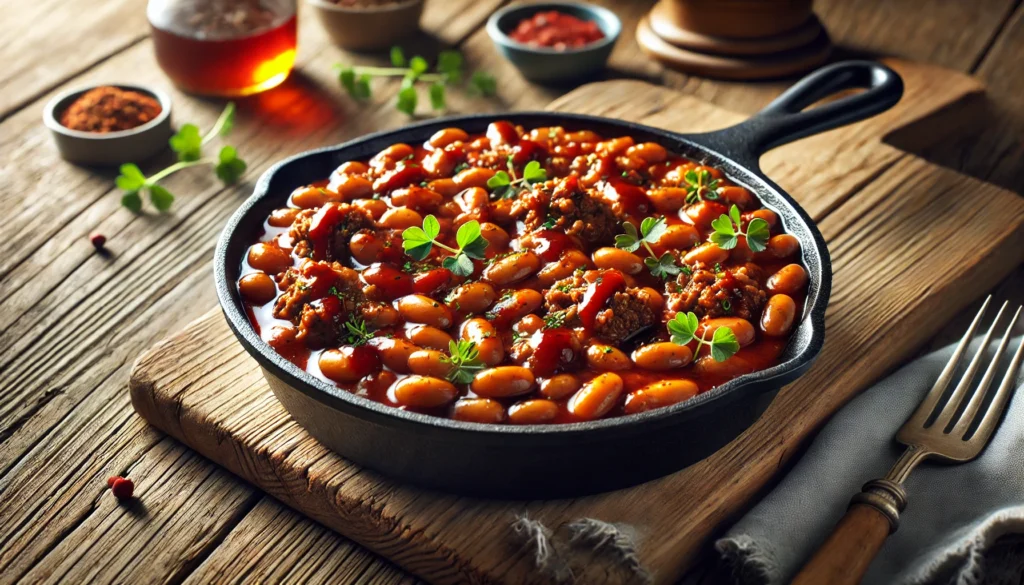 last of baked beans recipe