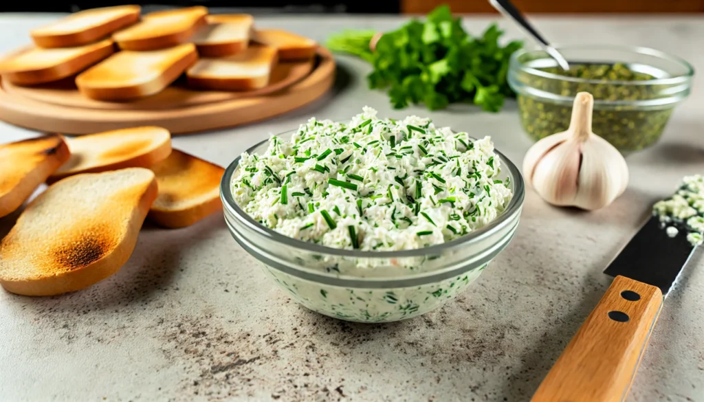 savory cottage-cheese recipe-and-herb-spread