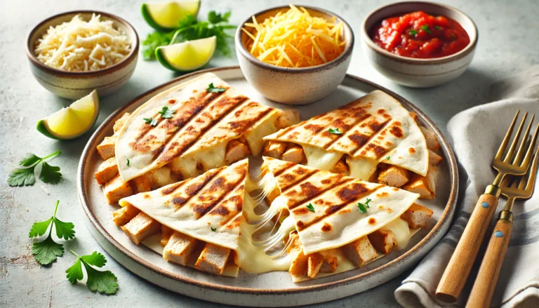 featured image of chicken quesadilla recipe