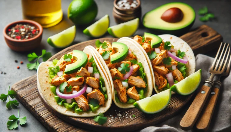 featured image for chicken tacos recipe