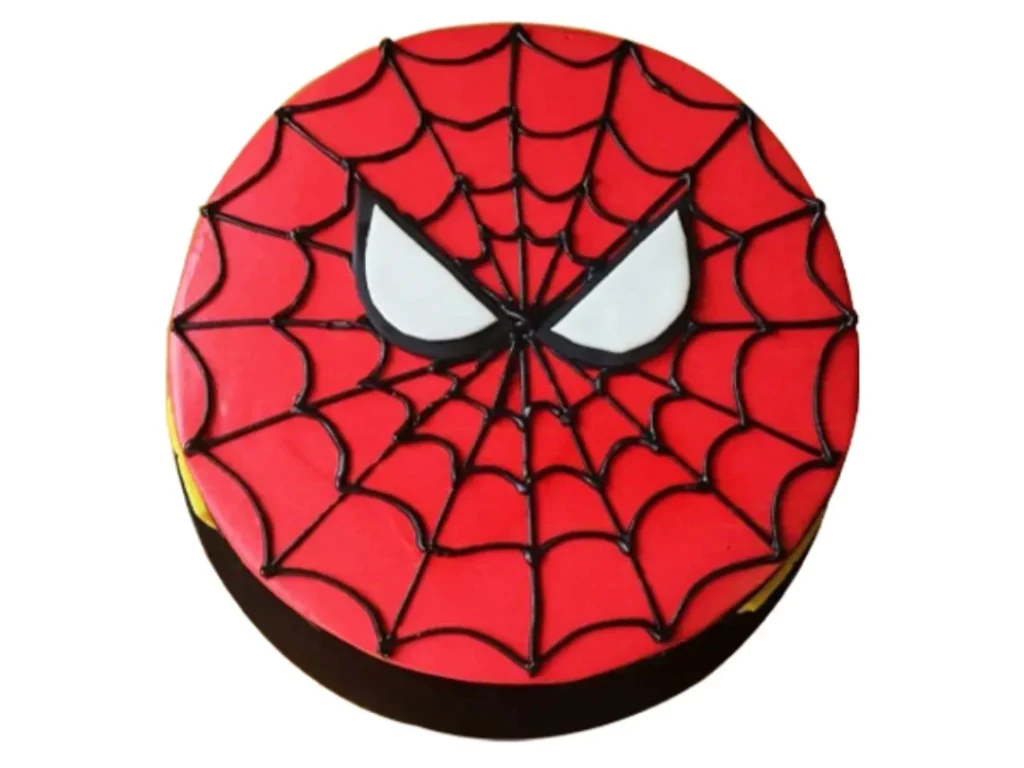 spiderman cake tasty