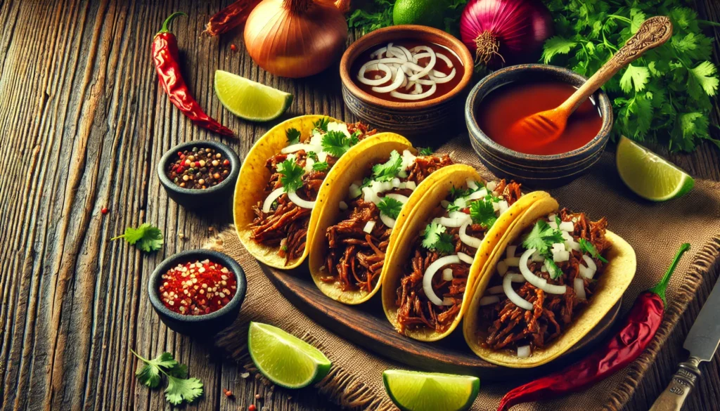 Mexican birria tacos recipe