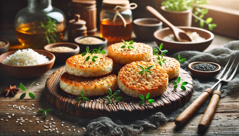 rice cakes recipe golden and crispy