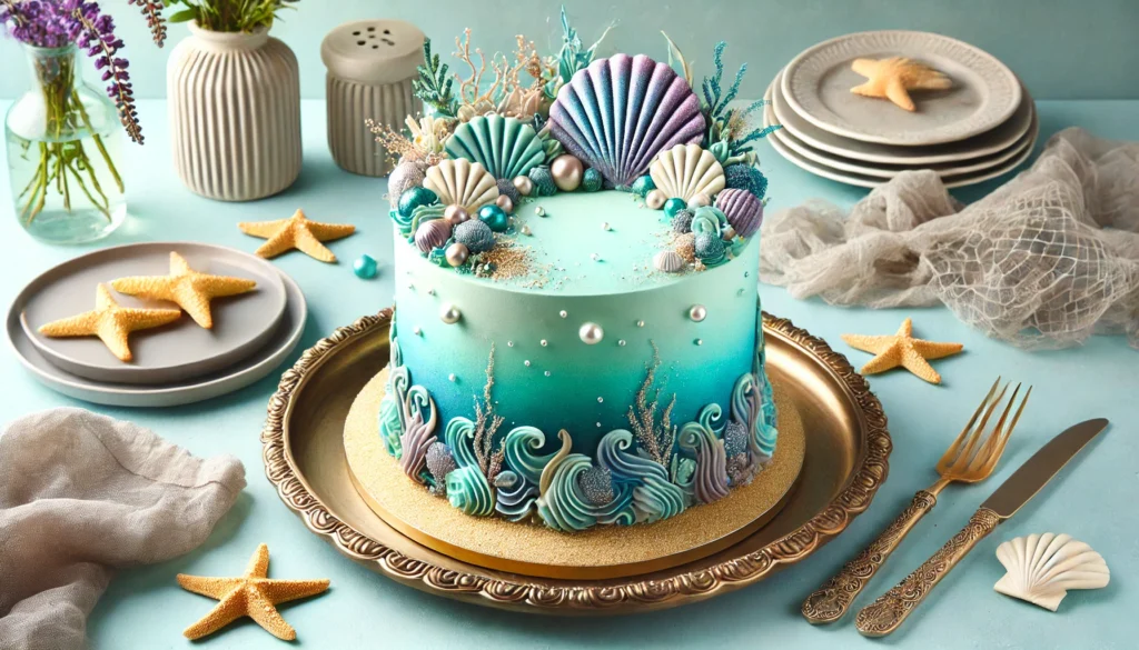 tasty mermaid cake for you