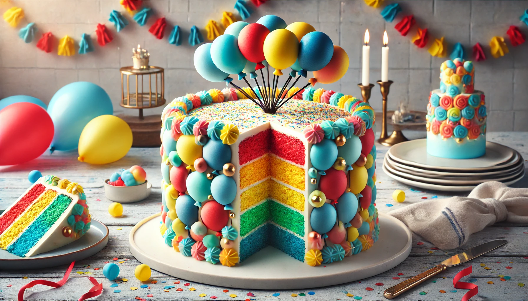 balloon cake birthday cake for you