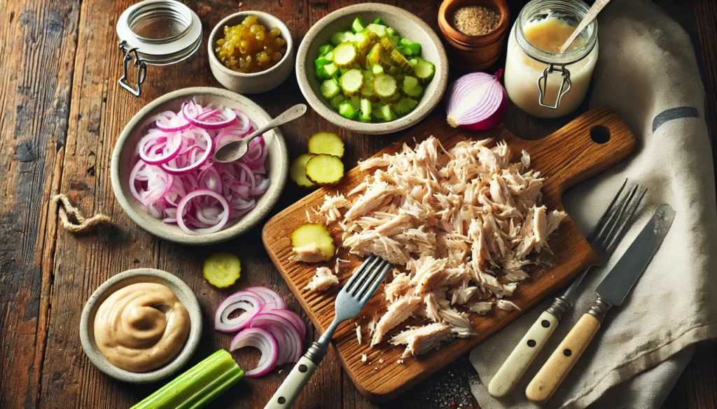 preparation of Chicken Salad Chick Recipe