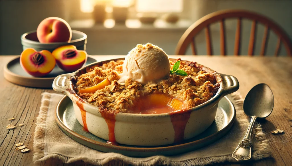 Peach Crumble Recipe