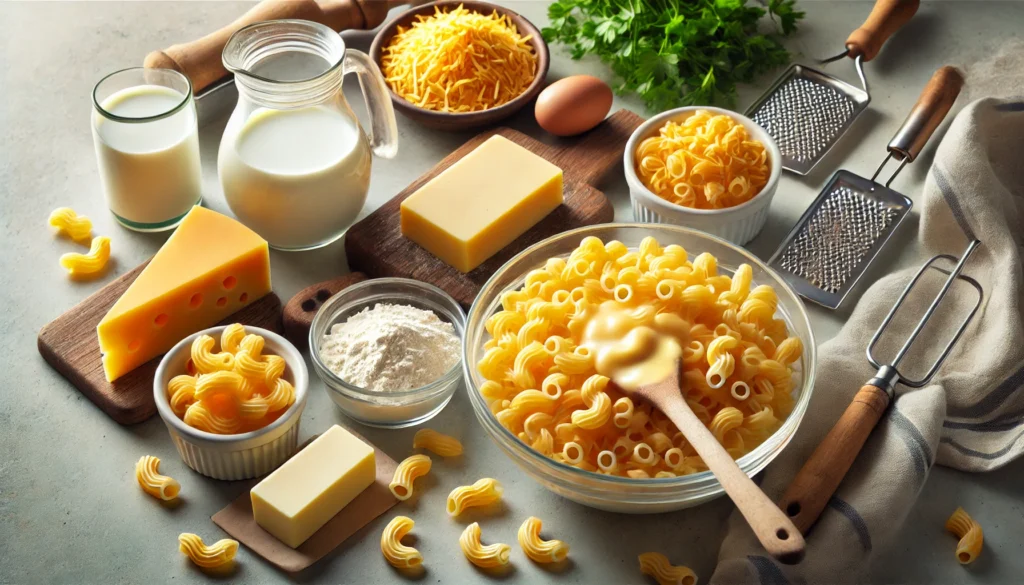 preparation of Tini Mac and Cheese Recipe