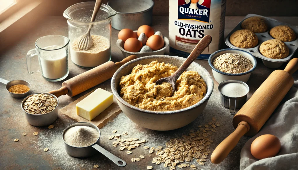 preparation of Quaker Oatmeal Cookie Recipe