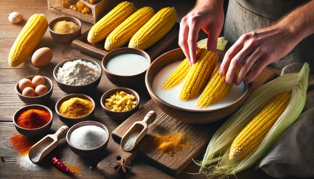 preparation of Fried Corn Recipe