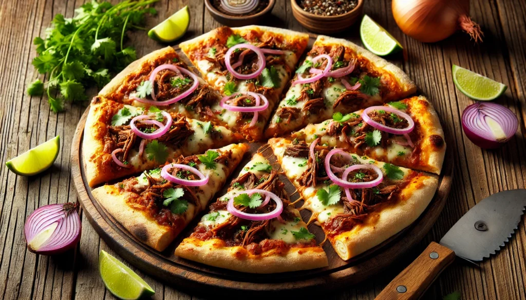 Birria Pizza